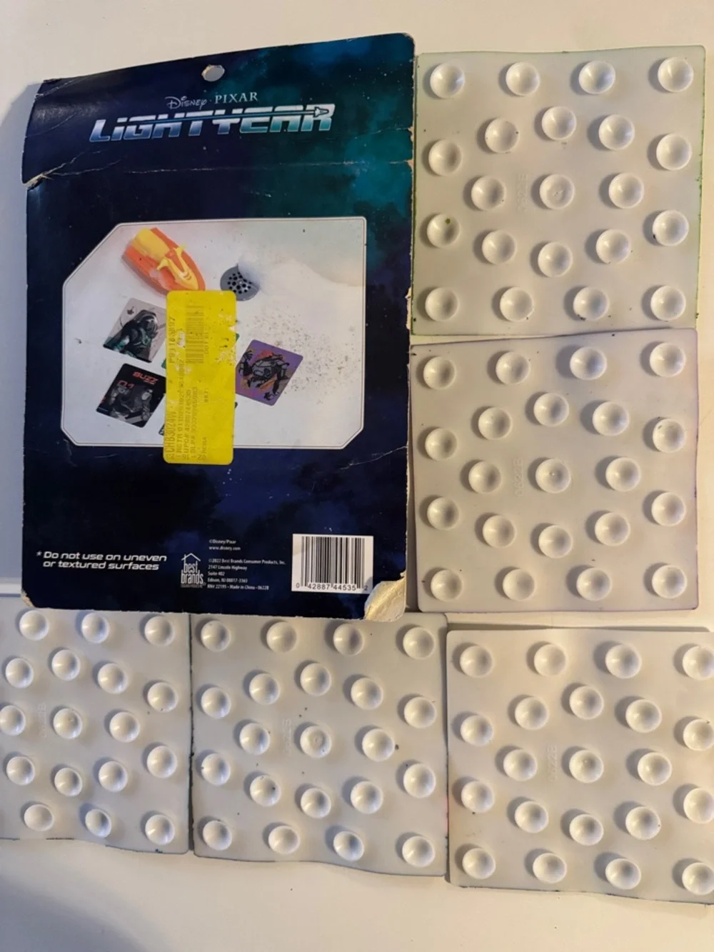 Disney•Pixar Buzz Lightyear 5 pack Anti-Slip Safety Tub Treads